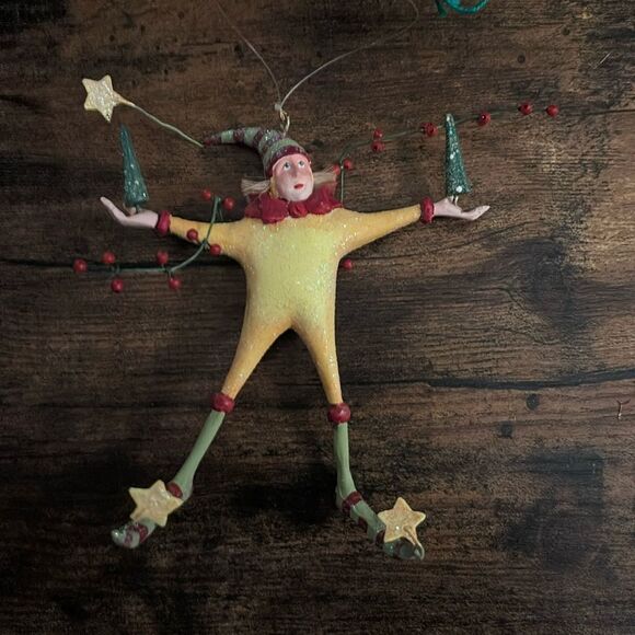 Dept 56 Christmas Krinkles Star Man 5”Ornament Patience Brewster - Picture 1 of 2